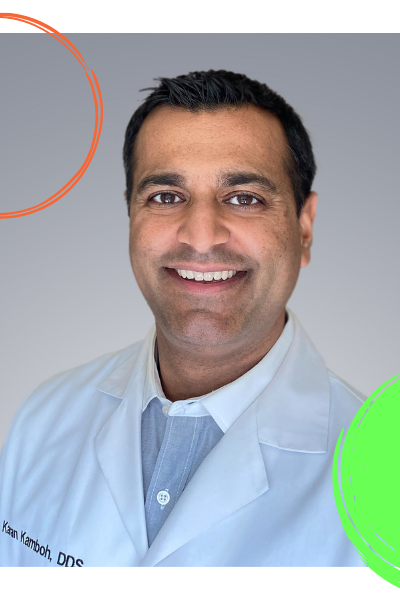 headshot of Dr Karan Kamboh, DigiBite Chief Dental Officer